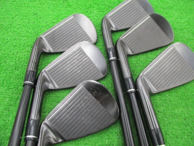 中古 TOUR WORLD TW757Vx BLACK EDITION 6本アイアンセット ゴルフ用品