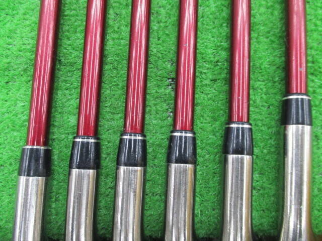 中古 RED 6本アイアンセット ゴルフ用品
