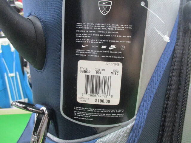 中古 NIKE 中古キャディバッグキャディバッグ ゴルフ用品