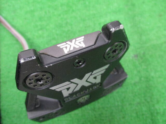 中古 PXG BATTLE READY シリーズ BLACK JACK ダブルベントパター ゴルフ用品