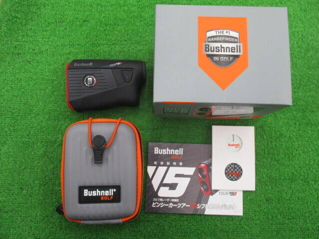 中古 Bushnell PINSEEKER TOUR V5 SHIFT JOLT距離測定器 ゴルフ用品