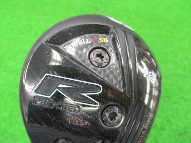 中古 PROCEED DOUBLE-R SB 18°ユーティリティ ゴルフ用品