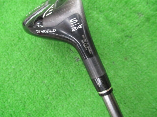 中古 TOUR WORLD TW757 #5(24°)ユーティリティ ゴルフ用品