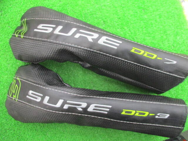 中古 SURE DD 3本セットフェアウェイウッド ゴルフ用品