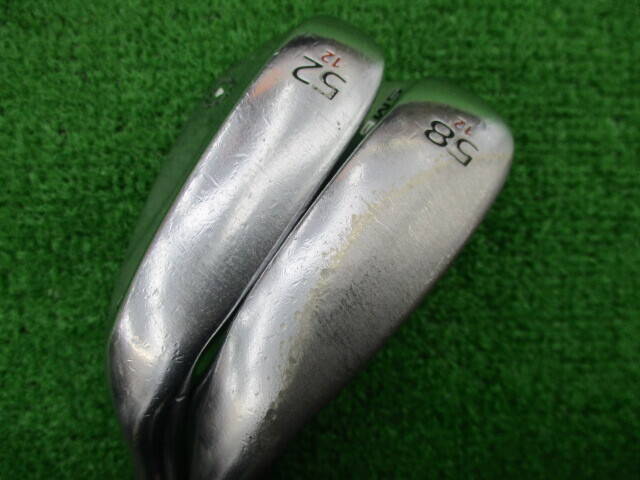 中古 Vokey SM6 ツアークローム 52゜-12 Fウェッジ ゴルフ用品