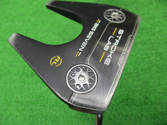 中古 STROKE LAB ブラックシリーズ BIG SEVEN ARMLOCKパター ゴルフ用品