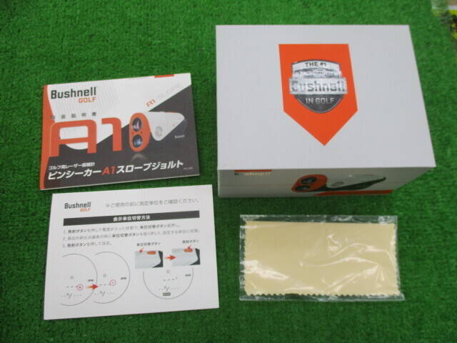 中古 Bushnell PINSEEKER A1 SLOPE JOLT距離測定器 ゴルフ用品