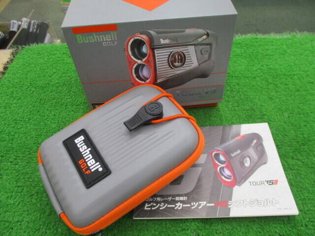 中古 Bushnell PINSEEKER TOUR V5 SHIFT JOLT距離測定器 ゴルフ用品