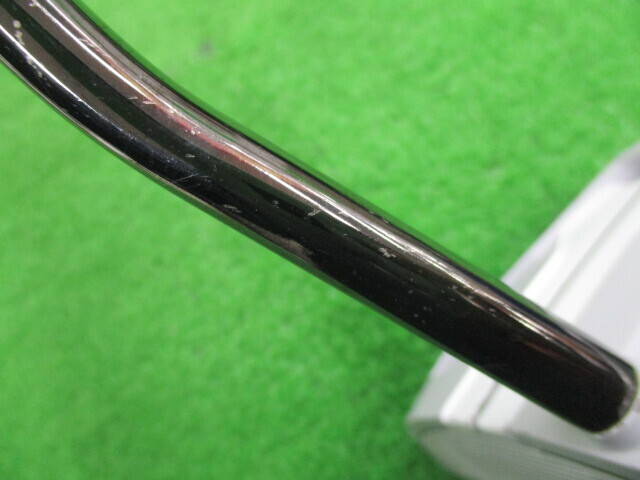 中古 SPIDER X チョークホワイト/ホワイト シングルベンドパター ゴルフ用品