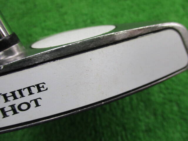 中古 WHITE HOT 2-BALL レフティパター ゴルフ用品