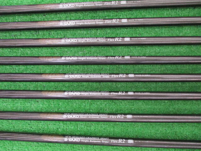 中古 S-YARD U-X 8本アイアンセット ゴルフ用品