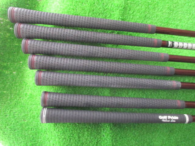 中古 RS RED 7本アイアンセット ゴルフ用品