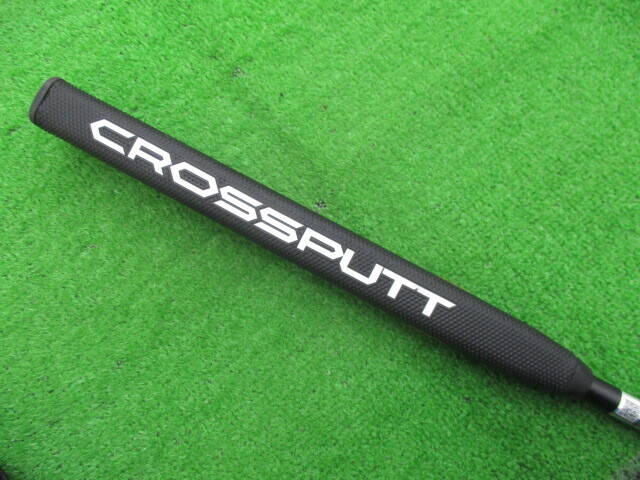 中古 CROSSPUTT RED BLACK LABELパター ゴルフ用品