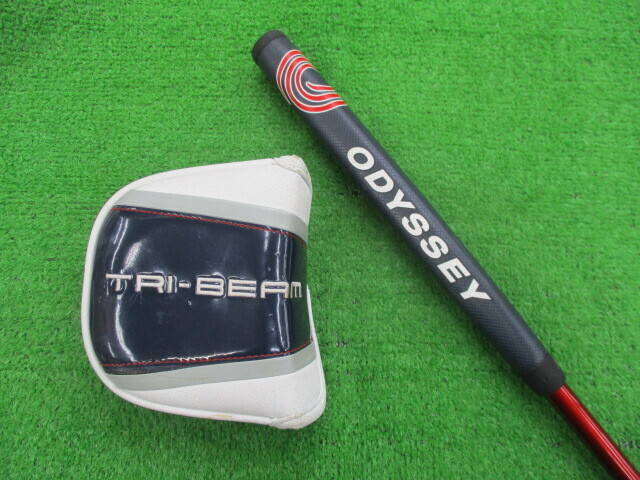 中古 TRI-BEAM #7パター ゴルフ用品