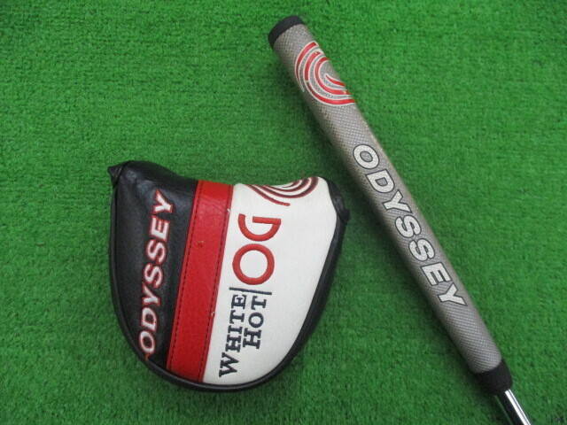 中古 WHITE HOT OG 2-BALL BLADE TOUR LINEDパター ゴルフ用品