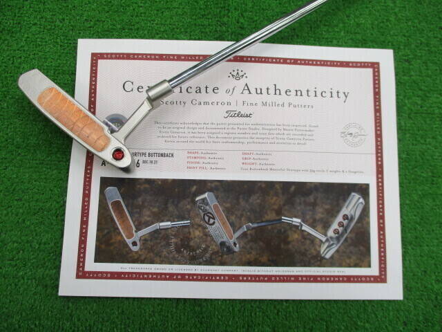 中古 SCOTTY CAMERON PROTOTYPE Circle-T 各種パター ゴルフ用品