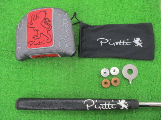 中古 Elite Series Savona II BLACKパター ゴルフ用品