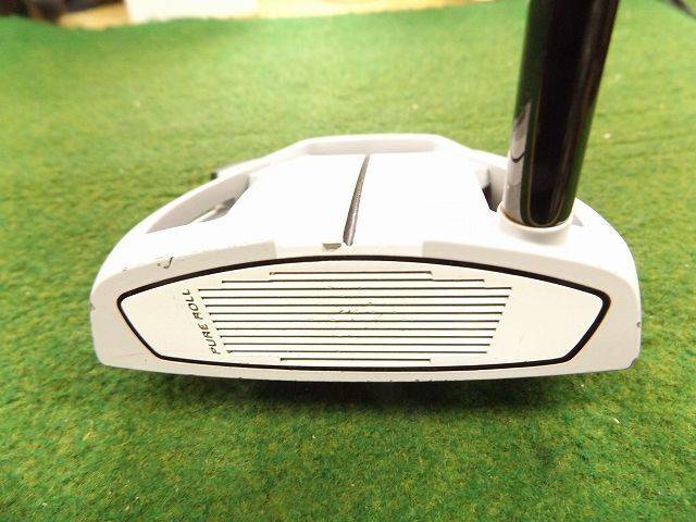 TaylorMade パター SPIDER X チョークホワイト/ホワイト シングルベンド