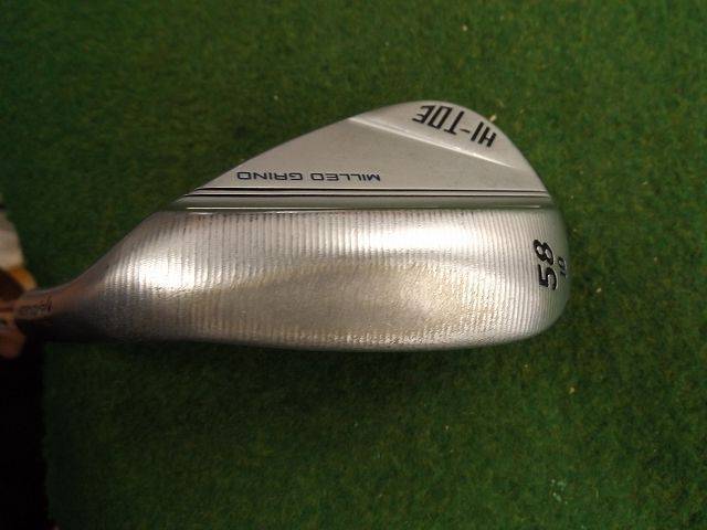 TaylorMade ウェッジ MILLED GRIND HI-TOE (2022) クローム (US) 58°-10°