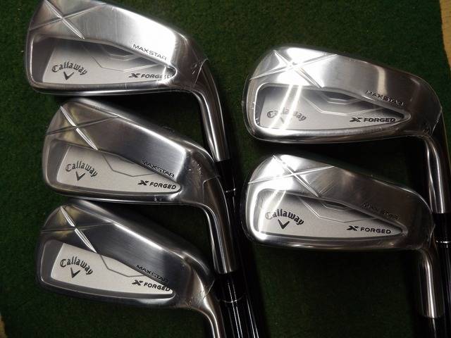 Callaway アイアンセット X FORGED MAX STAR  5本