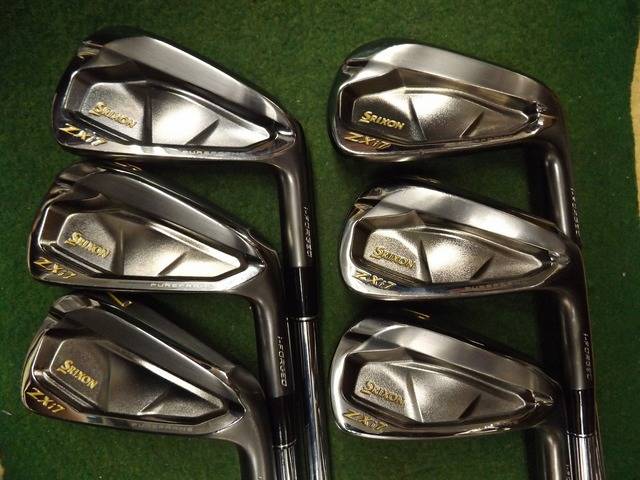 DUNLOP アイアンセット SRIXON ZXi7 ブラッククロム  6本