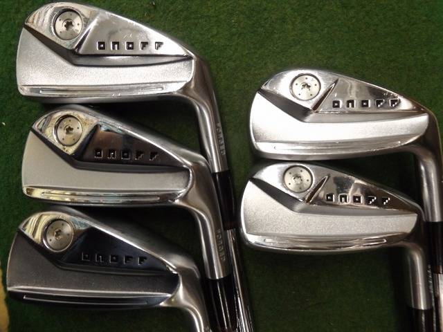 GLOBERIDE アイアンセット ONOFF FORGED KURO (2024)  5本