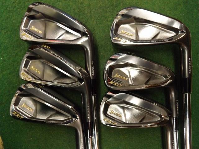 DUNLOP アイアンセット SRIXON ZXi7 ブラッククロム  6本
