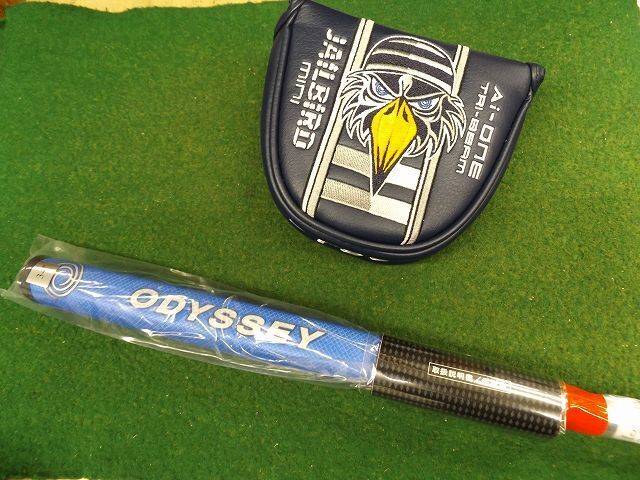 中古 Ai-ONE TRI-BEAM JAILBIRD MINI CSパター ゴルフ用品