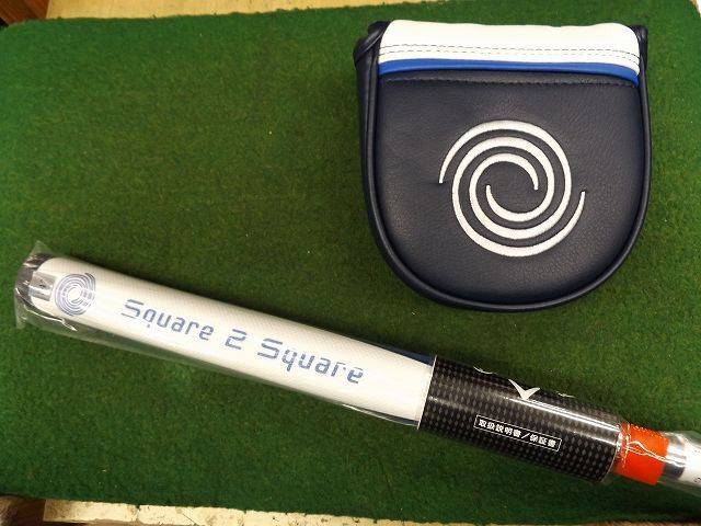 中古 Ai-ONE Square 2 Square MAX STRIPEパター ゴルフ用品
