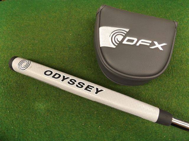 中古 DFX BY ODYSSEY 2-BALL BLADEパター ゴルフ用品