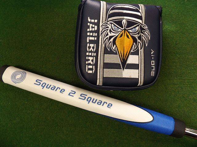 中古 Ai-ONE Square 2 Square JAILBIRDパター ゴルフ用品