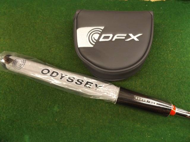 中古 DFX BY ODYSSEY 2-BALL BLADEパター ゴルフ用品