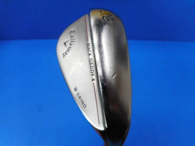 Callaway ウェッジ MACK DADDY 4 クロムメッキ W-GRIND 50゜-12