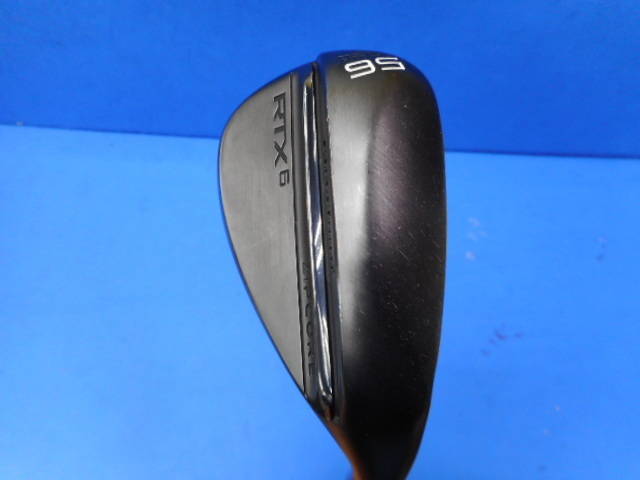 Cleveland ウェッジ RTX6 ZIPCORE ブラックサテン 56°-8°LOW+