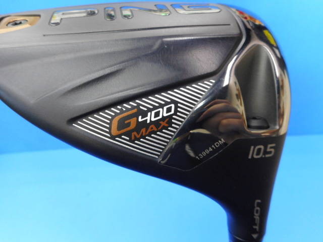 PING ドライバー G400 MAX 10.5゜