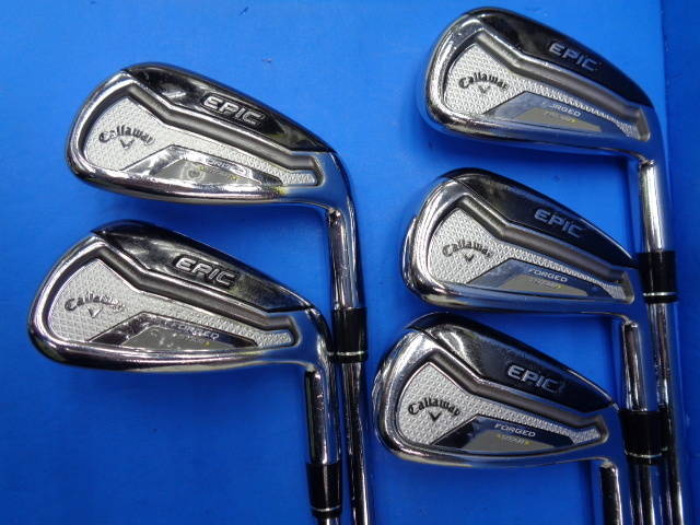 中古 EPIC FORGED STAR 5本アイアンセット ゴルフ用品