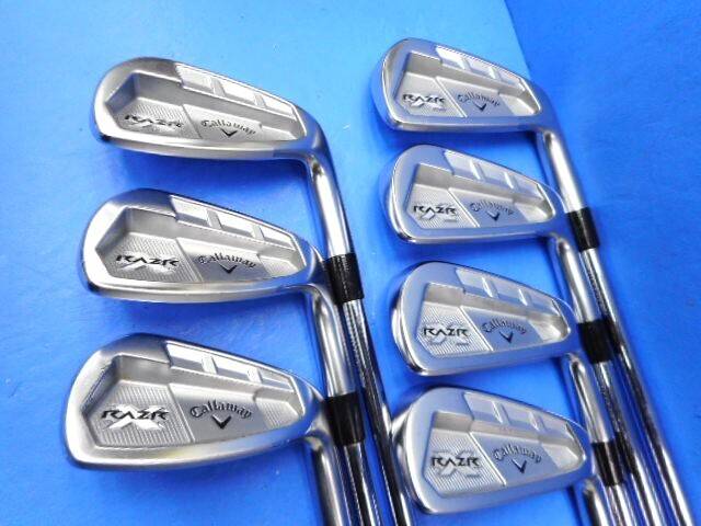 中古 RAZR X FORGED 7本アイアンセット ゴルフ用品
