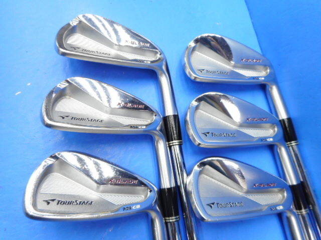 中古 TOURSTAGE X-BLADE 709 CB 6本アイアンセット ゴルフ用品