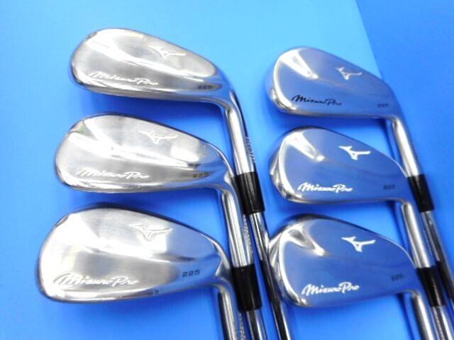 中古 Mizuno Pro 225 6本アイアンセット ゴルフ用品
