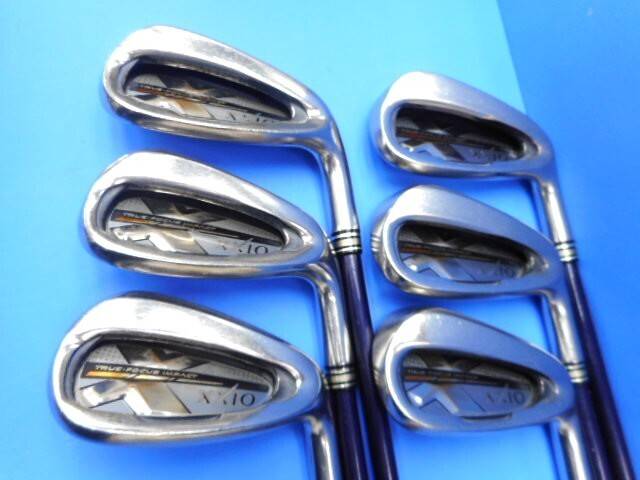 中古 XXIO (2018) ネイビー  6本アイアンセット ゴルフ用品