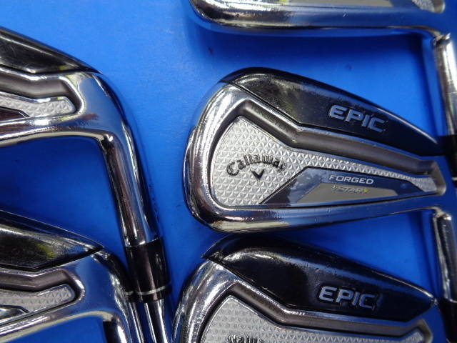 中古 EPIC FORGED STAR 5本アイアンセット ゴルフ用品