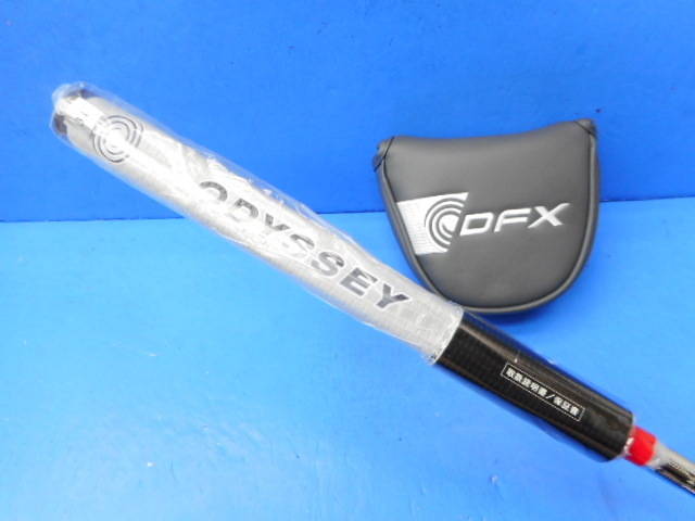 中古 DFX BY ODYSSEY 2-BALL BLADEパター ゴルフ用品