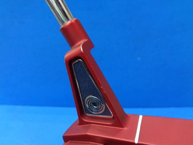 中古 TRI-BEAM RED #7パター ゴルフ用品