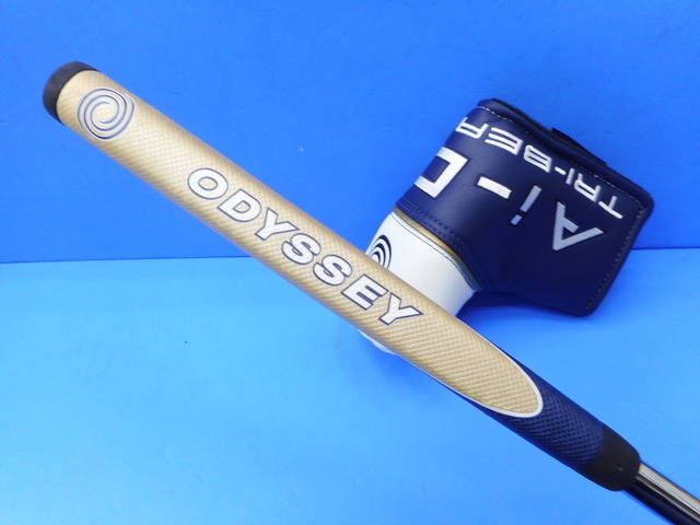 中古 Ai-ONE･MILLED TRI-BEAM DOUBLE WIDE T CSパター ゴルフ用品