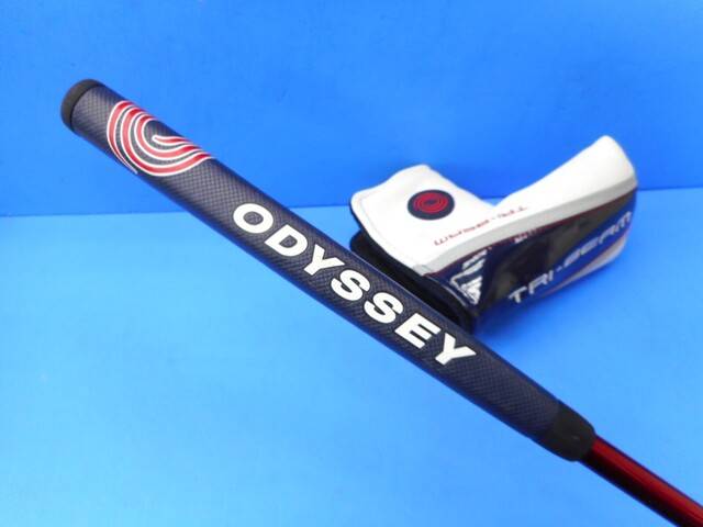 中古 TRI-BEAM DOUBLE WIDEパター ゴルフ用品