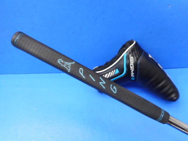 中古 SIGMA 2 KUSHIN C (プラチナム)パター ゴルフ用品