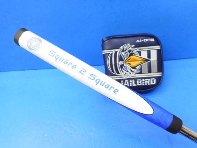 中古 Ai-ONE Square 2 Square JAILBIRDパター ゴルフ用品