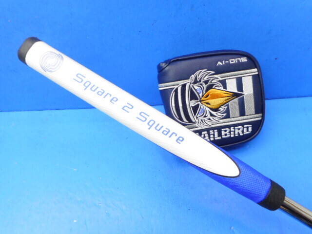 中古 Ai-ONE Square 2 Square JAILBIRDパター ゴルフ用品