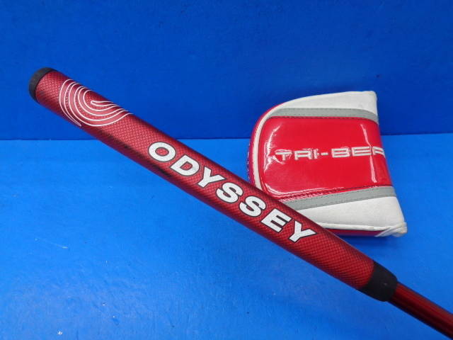 中古 TRI-BEAM RED #7パター ゴルフ用品