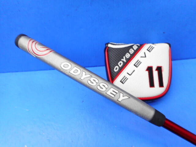 中古 2-BALL 11 TOUR LINED S(ショートスラント)パター ゴルフ用品